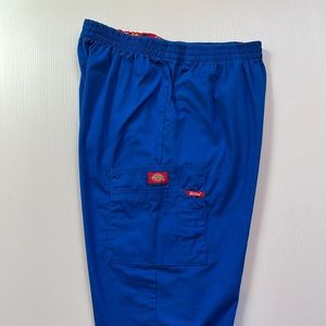 Dickies blue elastic waist, scrub pants. Women’s size Large